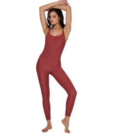 Onzie Warrior Leotard Warm Pinecone Core Rib 9 Onzie Warrior Leotard Warm Pinecone Core Rib -Pranty Yoga Shop 6908216573995 warmpineconecorerib