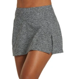 Year Of Ours YOS Tennis Skort Heather Grey -Pranty Yoga Shop 6919646478379 heathergrey 5a 1