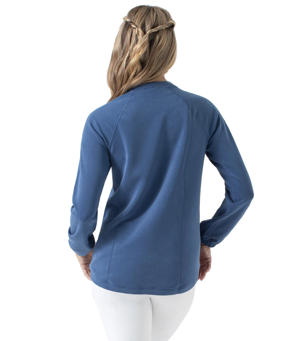 NUX Sleek Sweat Pullover Lazuli 4 NUX Sleek Sweat Pullover Lazuli - Image 2