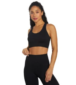 NUX One By One Scoop Bra Black 9 NUX One By One Scoop Bra Black -Pranty Yoga Shop 6925736935467 black