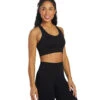 NUX One By One Scoop Bra Black -Pranty Yoga Shop 6925736935467 black 2a