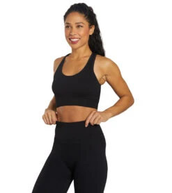 NUX One By One Scoop Bra Black 8 NUX One By One Scoop Bra Black -Pranty Yoga Shop 6925736935467 black 4a