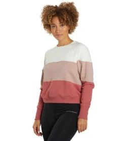 Spiritual Gangster Triblock Bridget Raglan Pullover 10 Spiritual Gangster Triblock Bridget Raglan Pullover -Pranty Yoga Shop 6928719380523 stone 4a