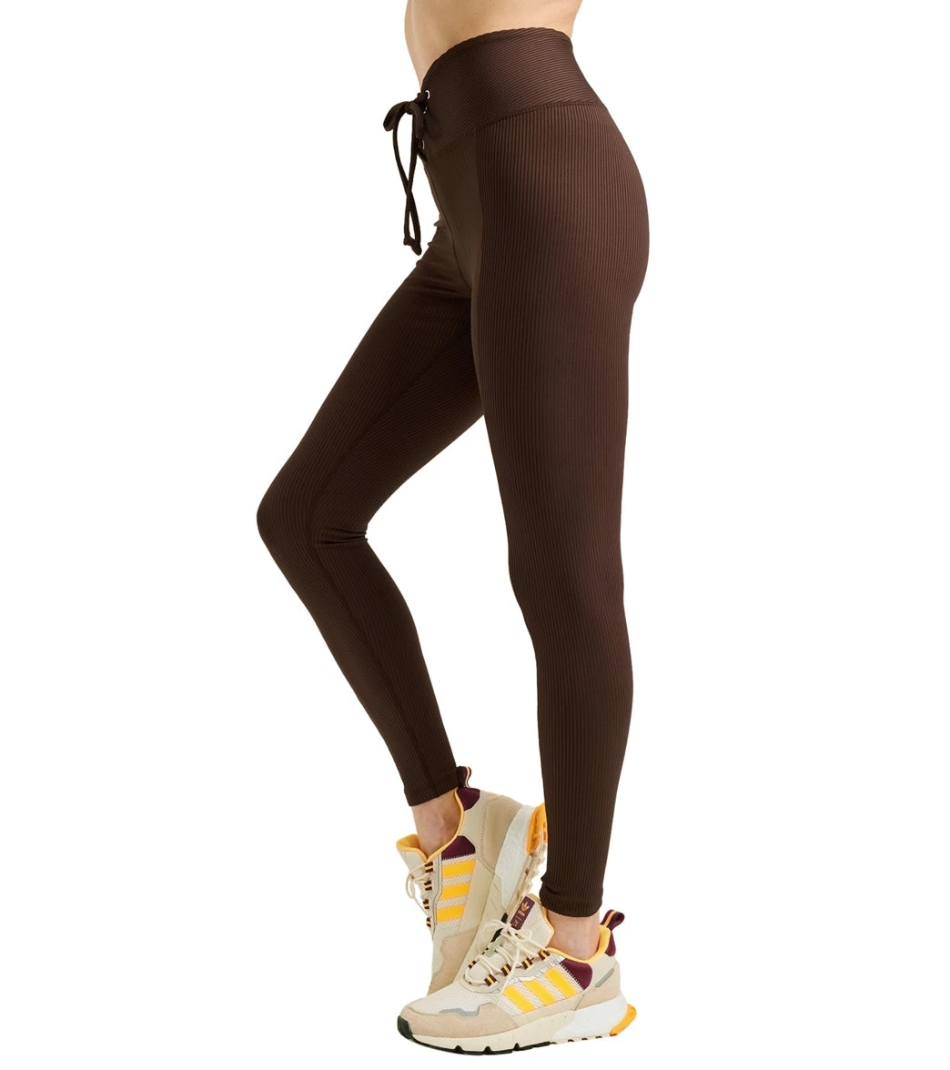 Year Of Ours Ribbed Football Leggings Dark Oak 3 Year Of Ours Ribbed Football Leggings Dark Oak