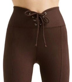 Year Of Ours Ribbed Football Leggings Dark Oak 8 Year Of Ours Ribbed Football Leggings Dark Oak -Pranty Yoga Shop 6932253933611 darkoak 4a