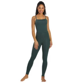 Girlfriend Collective The Unitard Moss -Pranty Yoga Shop 6939606319147 moss