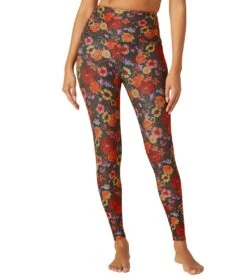Beyond Yoga Spacedye Printed Caught In The Midi Yoga Leggings Pressed Flowers -Pranty Yoga Shop 6958888353835 pressedflowers