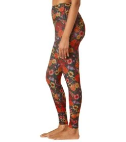 Beyond Yoga Spacedye Printed Caught In The Midi Yoga Leggings Pressed Flowers -Pranty Yoga Shop 6958888353835 pressedflowers 4a