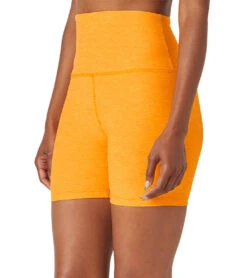 Beyond Yoga Spacedye Keep Pace Biker Shorts Mango Pop Heather