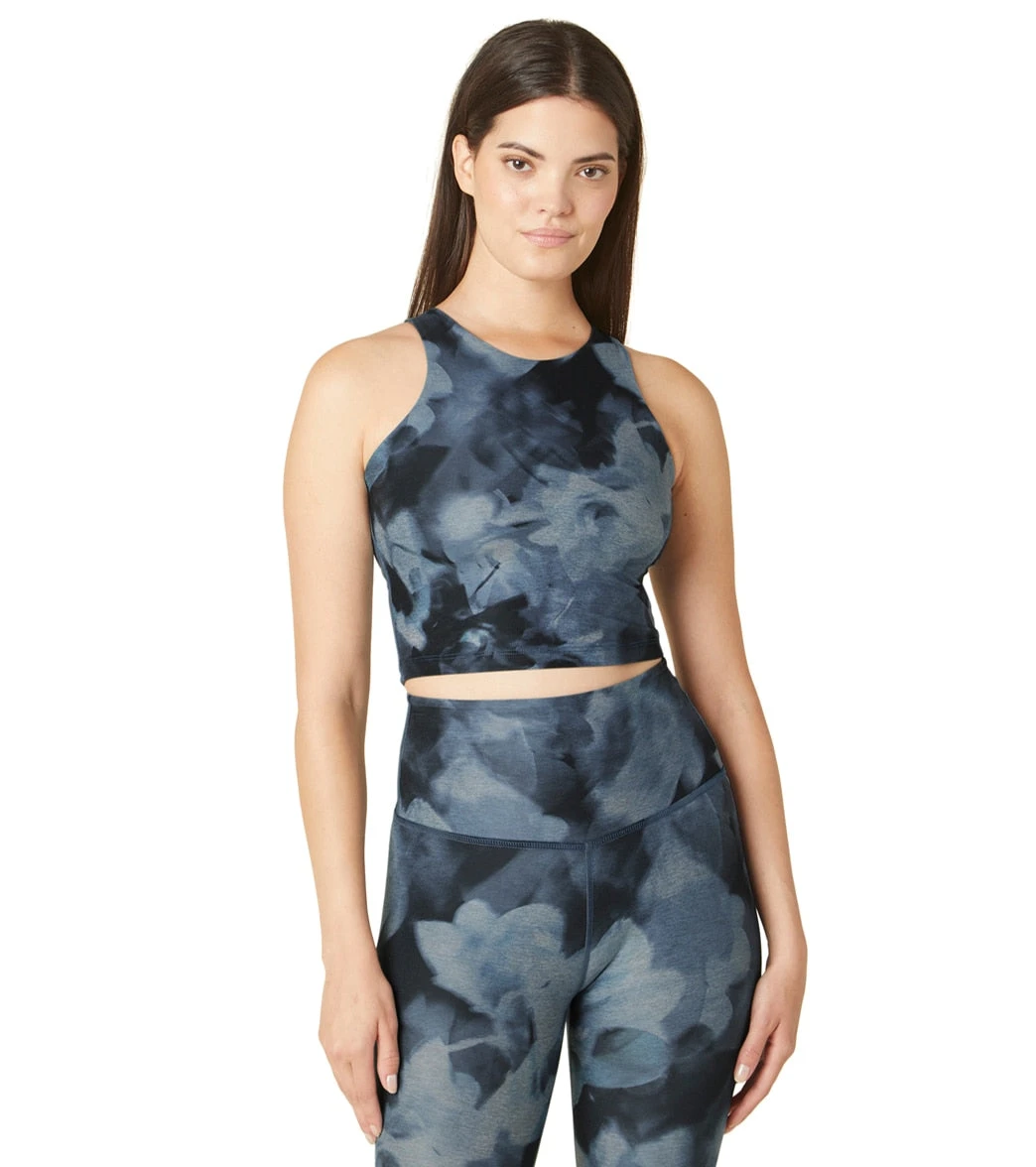 Beyond Yoga Softmark Focus Cropped Tank Ethereal Floral 6 Beyond Yoga Softmark Focus Cropped Tank Ethereal Floral - Image 4