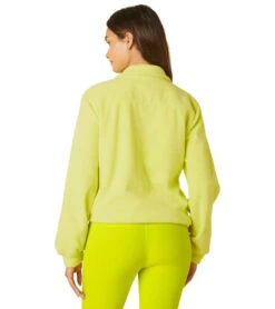 Beyond Yoga New Terrain Pullover True Chartreuse -Pranty Yoga Shop 6958937014315 truechartreuse 3a