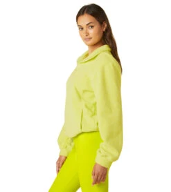Beyond Yoga New Terrain Pullover True Chartreuse -Pranty Yoga Shop 6958937014315 truechartreuse 4a