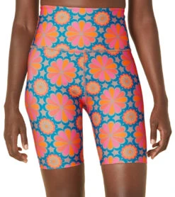 Beyond Yoga High Waisted Biker Short -Pranty Yoga Shop 6958964965419 flowertile