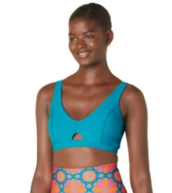 Beyond Yoga Spacedye Cut To Bra -Pranty Yoga Shop 6958965719083 blueglowheather 2a