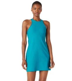 Beyond Yoga Spacedye Under Lock And Key Dress Blue Glow Heather -Pranty Yoga Shop 6958966046763 blueglowheather