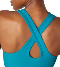 Beyond Yoga Spacedye Under Lock And Key Dress Blue Glow Heather -Pranty Yoga Shop 6958966046763 blueglowheather 5a