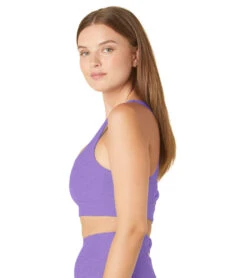 Beyond Yoga Spacedye In A Twist Bra Bright Amethyst Heather -Pranty Yoga Shop 6959161999403 brightamethystheather 5a