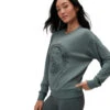 Spiritual Gangster Stargaze Relaxed Savasana Sweatshirt Winter Thyme -Pranty Yoga Shop 6989236830251 winterthyme 2a