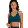Spiritual Gangster Selene Seamless Triangle Rib Bra -Pranty Yoga Shop 6989243711531 pine 1a