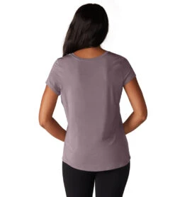 Tavi Cap Sleeve Tee Dusk -Pranty Yoga Shop 7004164358187 dusk 3a