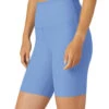 Beyond Yoga Spacedye High Waisted Biker Yoga Shorts Flower Blue Heather -Pranty Yoga Shop 7027780583467 flowerblueheather 2a