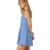 Beyond Yoga Spacedye Movement Dress Flower Blue Heather