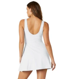 Beyond Yoga Spacedye Movement Dress Cloud White -Pranty Yoga Shop 7027843858475 cloudwhite 3a