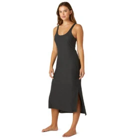 Beyond Yoga Featherweight Resort Dress -Pranty Yoga Shop 7027847266347 darkestnight 2a