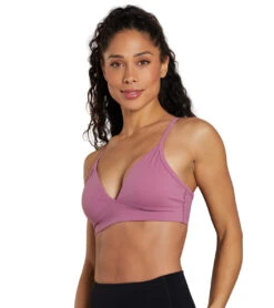 Tavi Adjustable Studio Bra -Pranty Yoga Shop 7029528559659 berry 4a