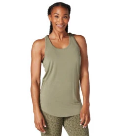 Tavi Twisted Racerback Tank Light Olive -Pranty Yoga Shop 7029824978987 lightolive