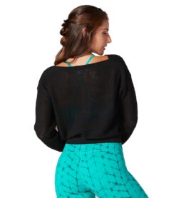 Tavi Coast Sweater -Pranty Yoga Shop 7029828616235 ebony 2a
