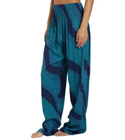 Lotus And Luna Bahama Swirl Wide Leg Pant Blue 10 Lotus And Luna Bahama Swirl Wide Leg Pant Blue -Pranty Yoga Shop 7032680513579 blue 5a