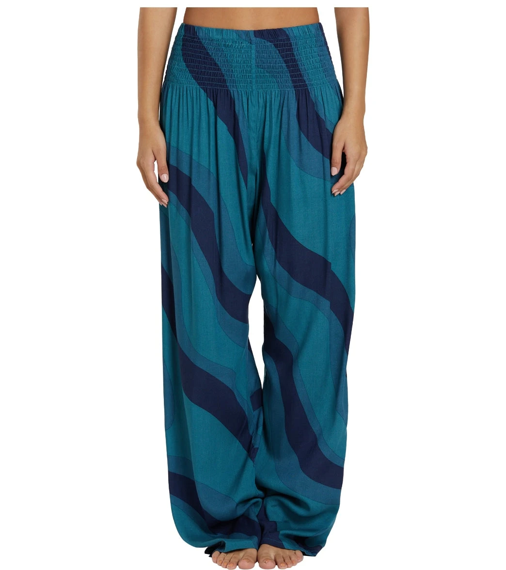 Lotus And Luna Bahama Swirl Wide Leg Pant Blue 7 Lotus And Luna Bahama Swirl Wide Leg Pant Blue - Image 5