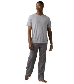 PrAna Prospect Heights Crew Grey 7 PrAna Prospect Heights Crew Grey -Pranty Yoga Shop 7044010770475 grey 3a