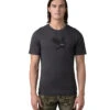 PrAna Freebird Journeyman Short Sleeve Tee -Pranty Yoga Shop 7044010999851 charcoalheather 1a