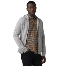 PrAna Cardiff Fleece Full Zip 11 PrAna Cardiff Fleece Full Zip -Pranty Yoga Shop 7044011425835 heathergrey 1