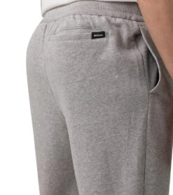 PrAna Cardiff Fleece Sweatpant Heather Grey -Pranty Yoga Shop 7044011753515 heathergrey 4a