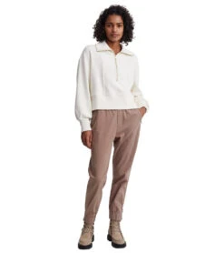 Varley Ramona Half Zip Whisper White 8 Varley Ramona Half Zip Whisper White -Pranty Yoga Shop 7052003606571 whisperwhite 4a