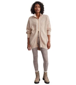 Varley Cassady Knit Jacket 23 Varley Cassady Knit Jacket -Pranty Yoga Shop 7052131762219 smokegray 4a