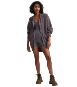 Varley Cassady Knit Jacket 17 Varley Cassady Knit Jacket -Pranty Yoga Shop 7052131794987 deepcharcoal 4a