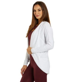 Marika Reset Cardigan -Pranty Yoga Shop 7052891717675 white 4a