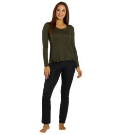 Balance Collection Barely Flare Pant 32 -Pranty Yoga Shop 7052892602411 black 4a