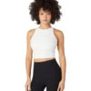 Beyond Yoga Spacedye Refocus Cropped Tank -Pranty Yoga Shop 7066545291307 cloudwhite 1a