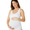 Beyond Yoga In A Cinch Low V Maternity Tank -Pranty Yoga Shop 7067284275243 white 1a