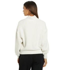 Varley Davidson Sweat -Pranty Yoga Shop 7072679526443 ivorymarl 3a