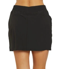 Marika Kira Stretch Woven Skort -Pranty Yoga Shop 7087194636331 black 3a 1