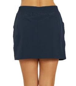 Marika Kira Stretch Woven Skort Navy Blazer -Pranty Yoga Shop 7087194669099 navyblazer 3a