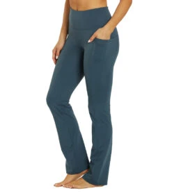 Marika Zen Bootcut Pant -Pranty Yoga Shop 7087195521067 midnightnavy 5a