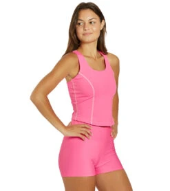 Year Of Ours The Tread Crop -Pranty Yoga Shop 7087301951531 malibupink 2a