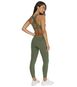 Topissima Serena Jumpsuit 18 Topissima Serena Jumpsuit -Pranty Yoga Shop 7090536939563 earthgreen 3a